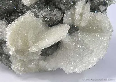Apophyllite on Calcite - image 3