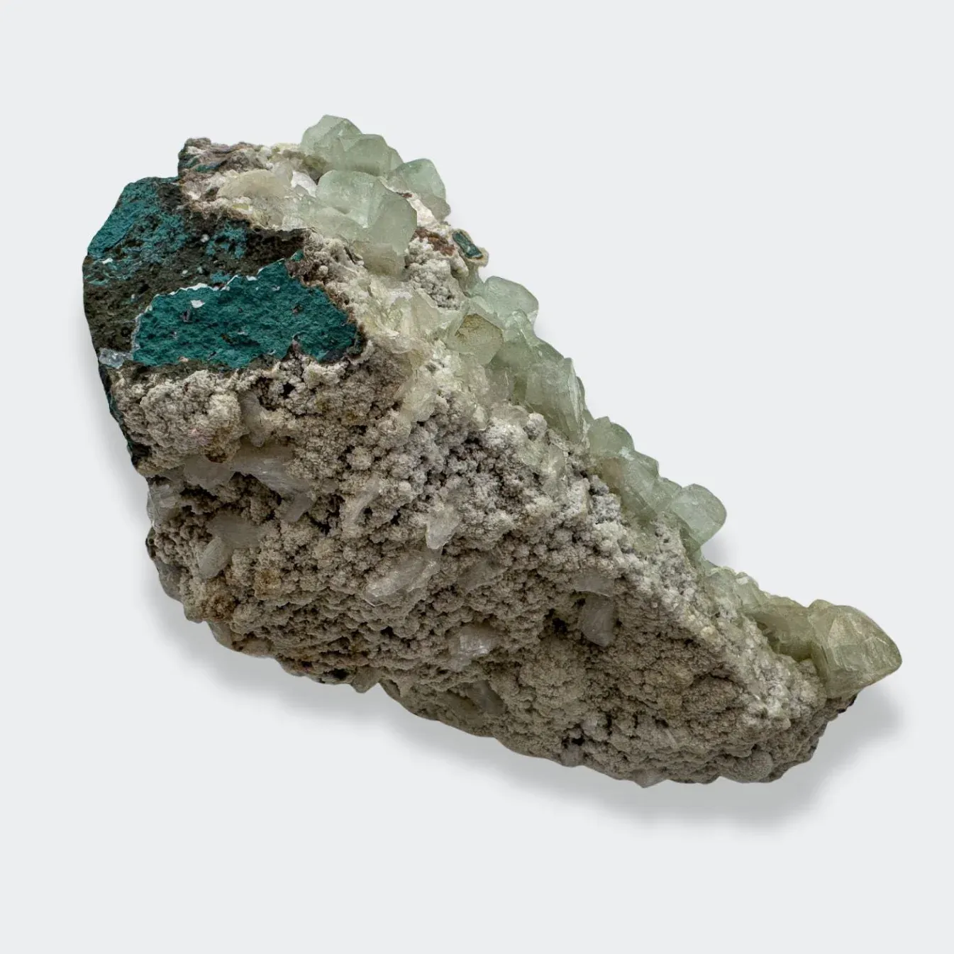 Apophyllite on Matrix from India, Maharashtra, Nashik Division, Jalgaon District - image 4