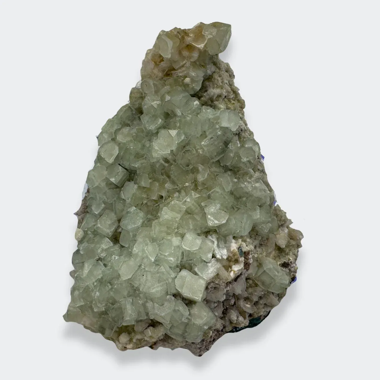 Apophyllite on Matrix from India, Maharashtra, Nashik Division, Jalgaon District - image 1