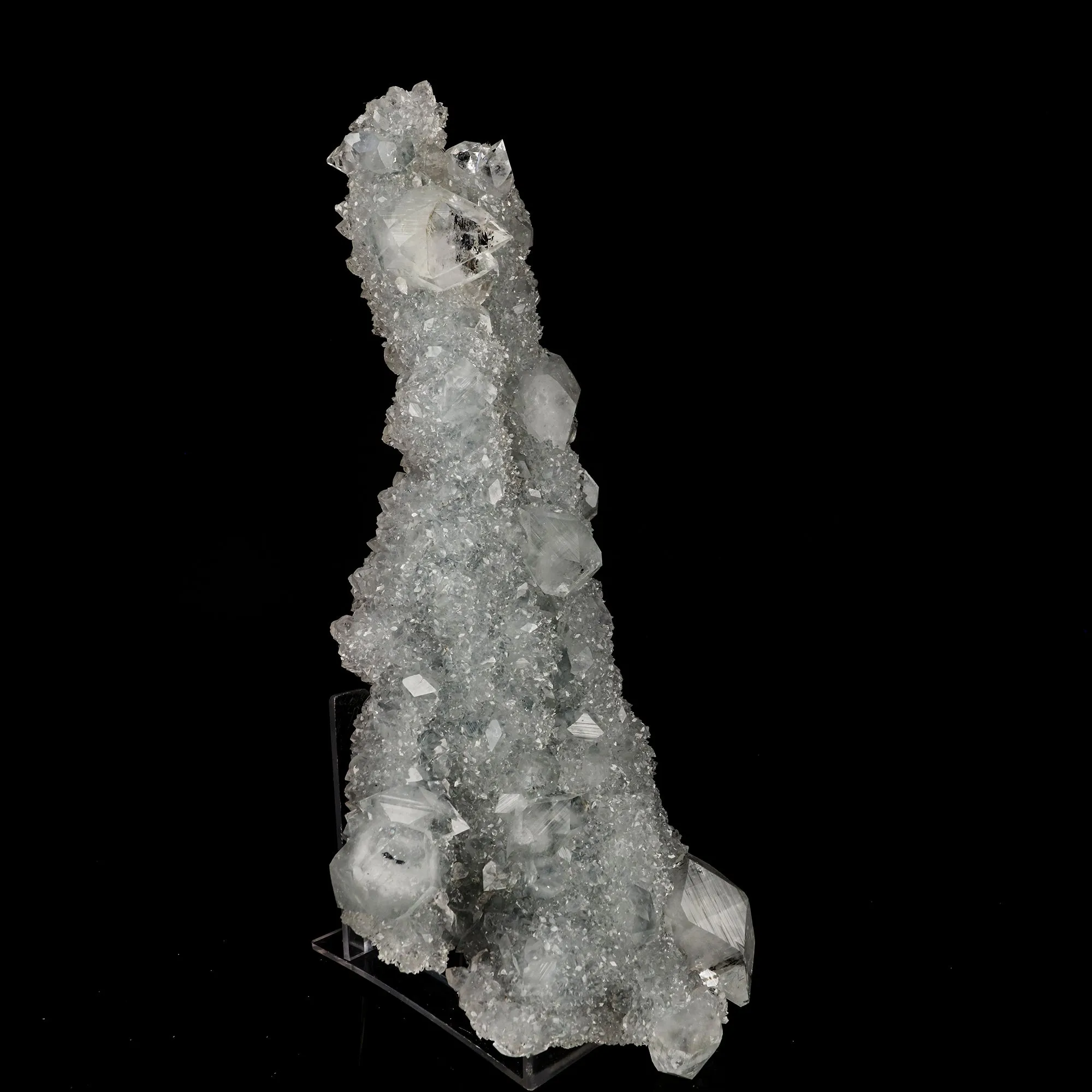 Apophyllite on MM Quartz Natural Mineral Specimen - image 3