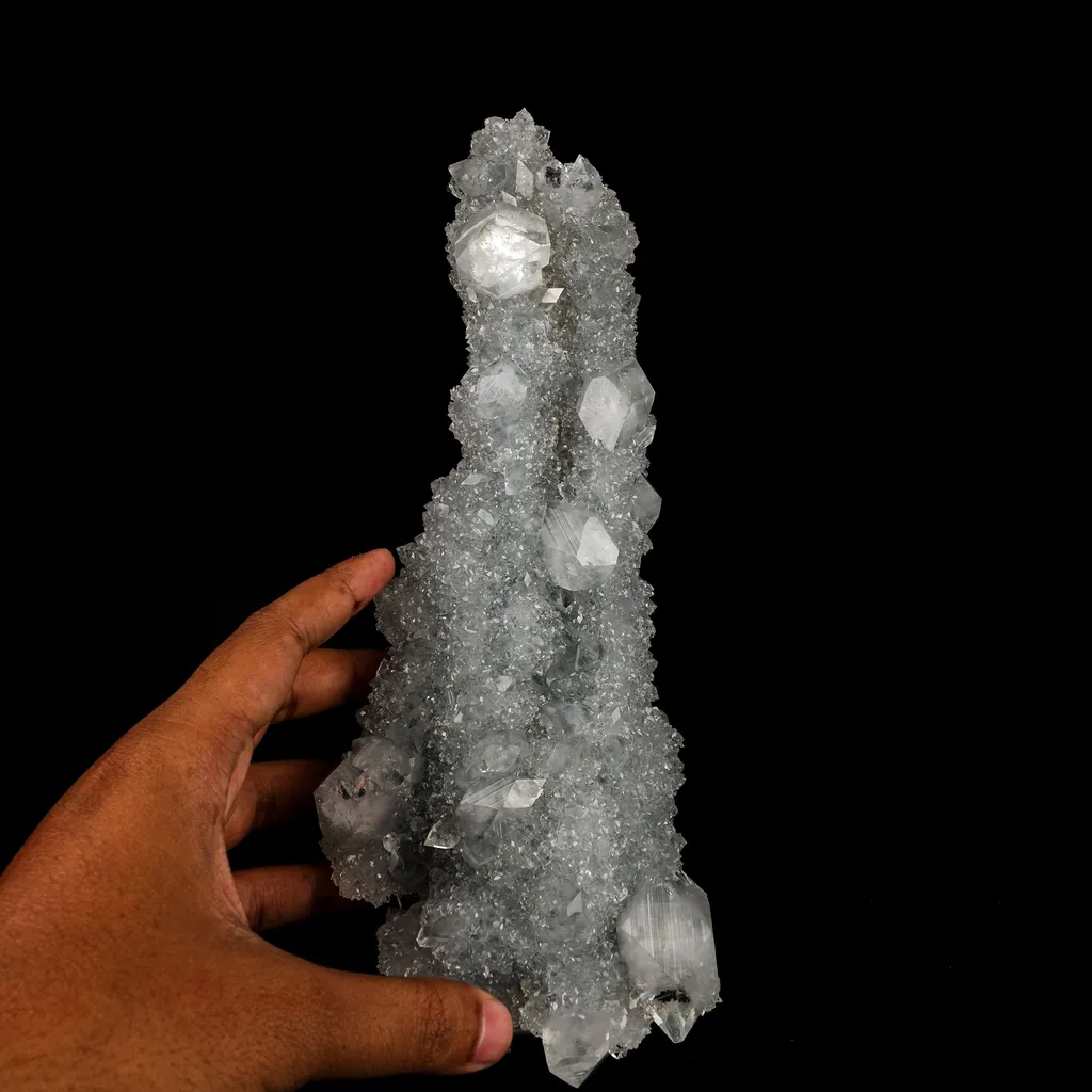 Apophyllite on MM Quartz Natural Mineral Specimen - image 4