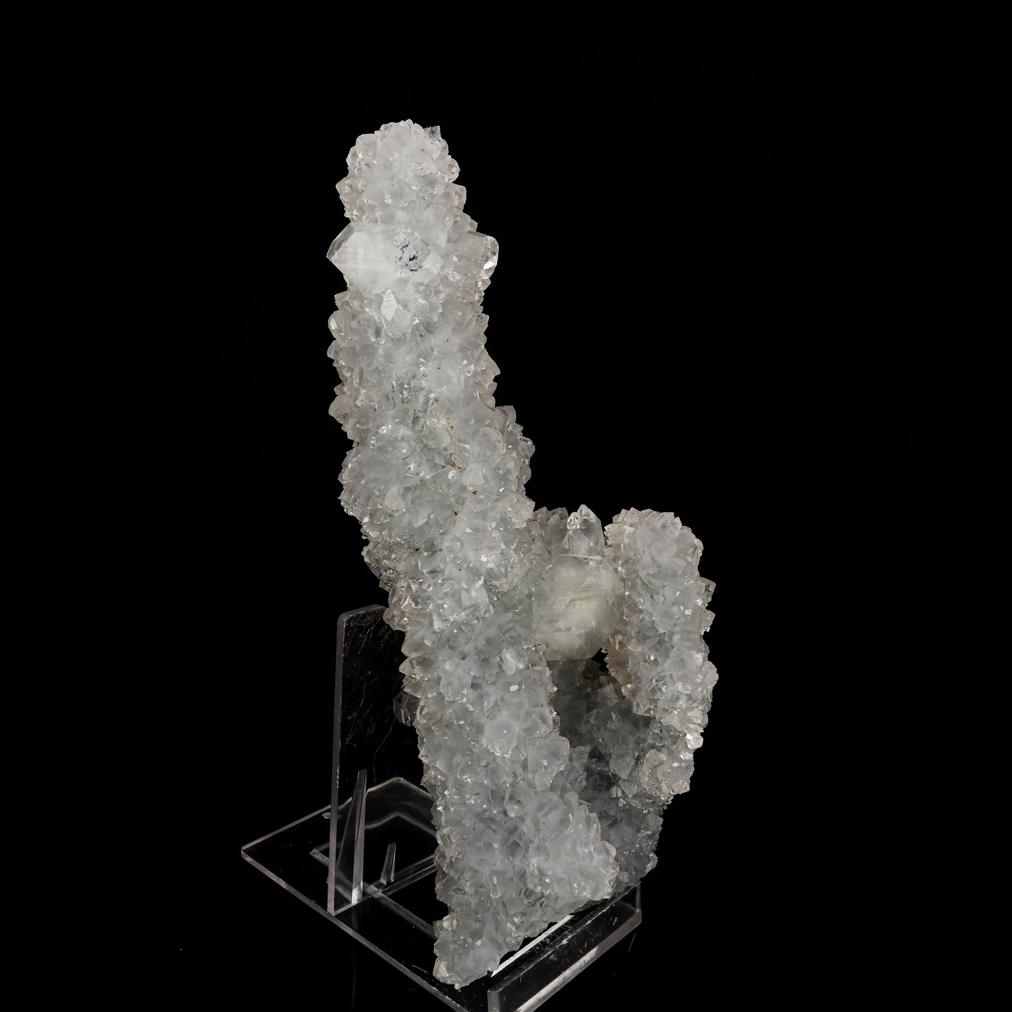 Apophyllite on MM Quartz Natural Mineral Specimen - image 3
