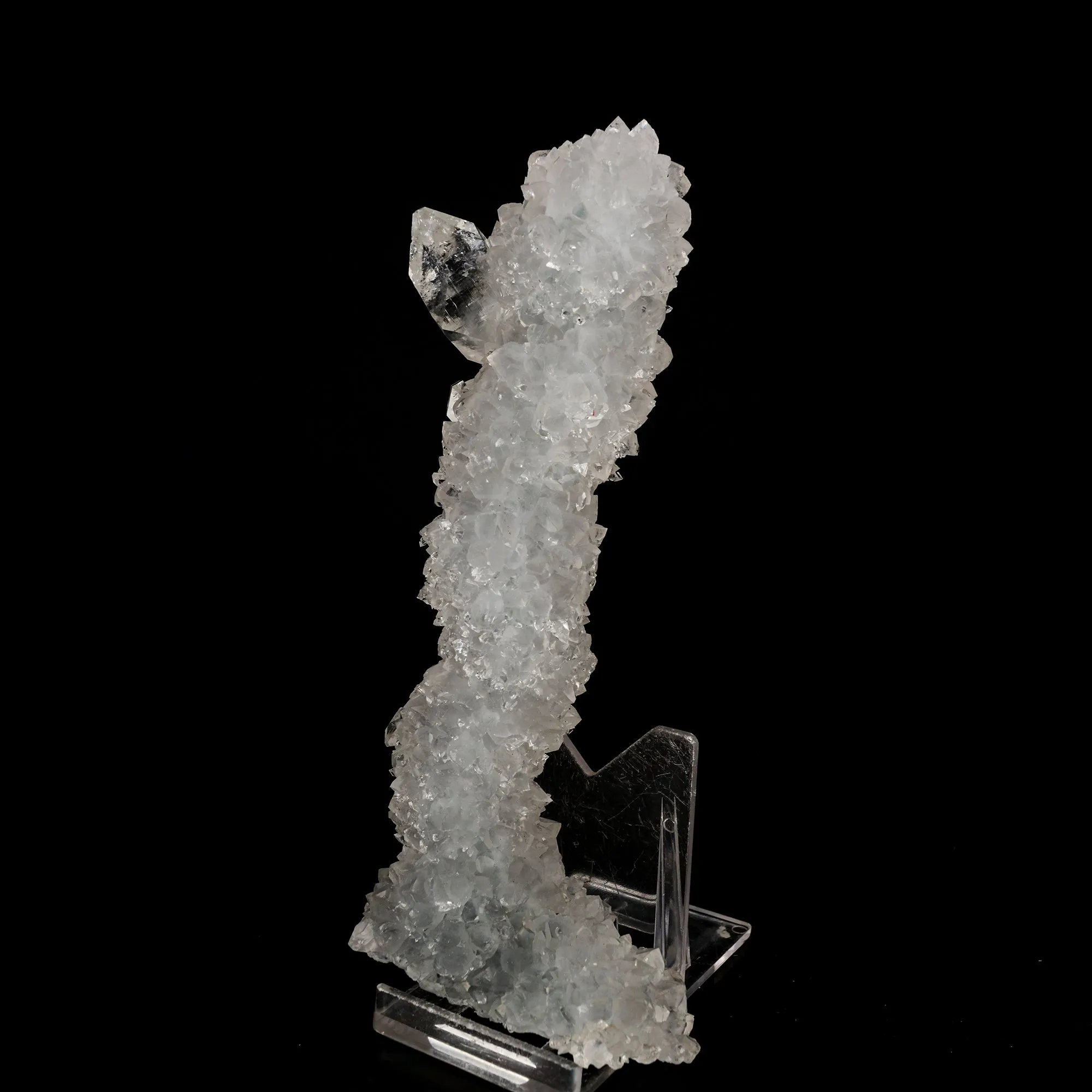 Apophyllite on MM Quartz Natural Mineral Specimen - image 1