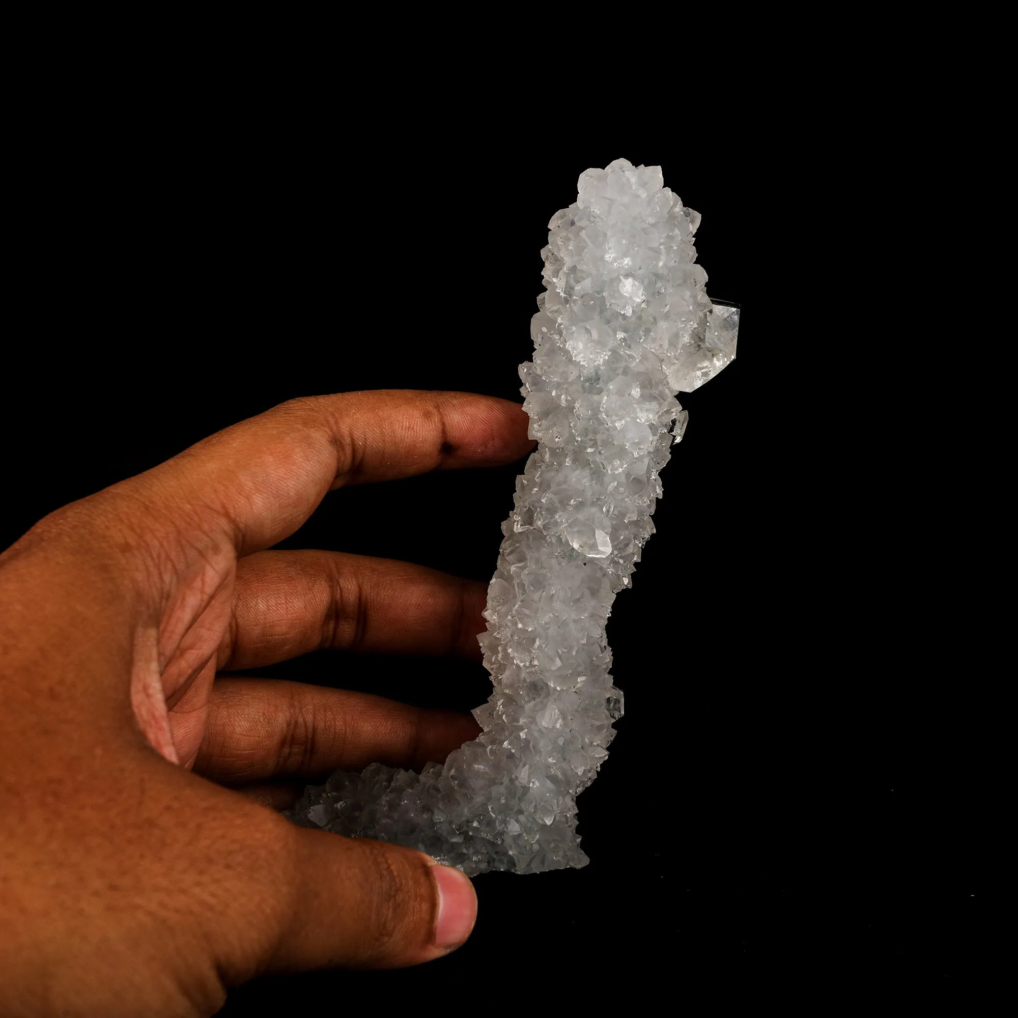 Apophyllite on MM Quartz Natural Mineral Specimen - image 4