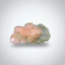 Apophyllite on Orange Stilbite - image 1