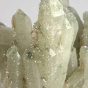 Apophyllite on Quartz, With Chlorite Inclusions - image 3