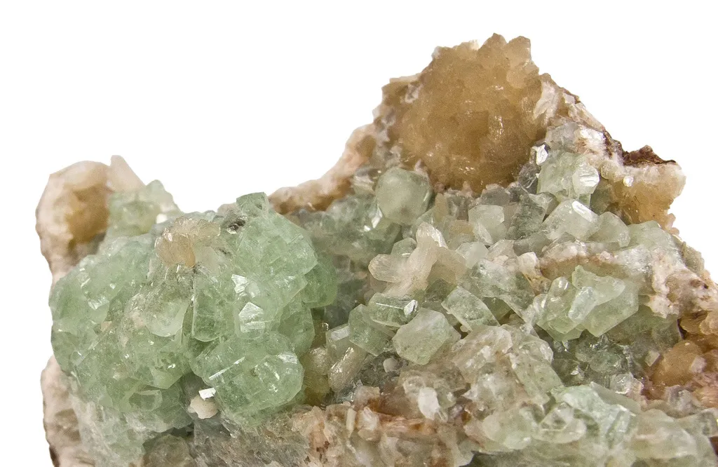 Apophyllite on Stilbite - image 3