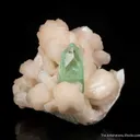 Apophyllite on Stilbite - image 2