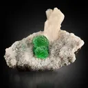 Apophyllite on Stilbite - image 1