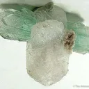 Apophyllite on Stilbite - image 1