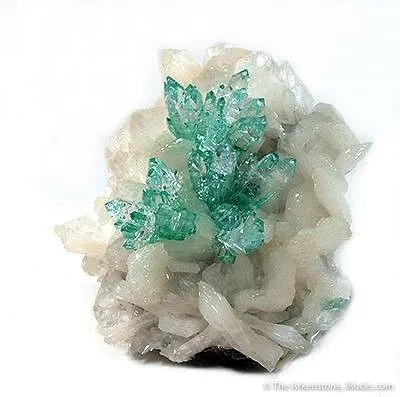 Apophyllite on Stilbite image