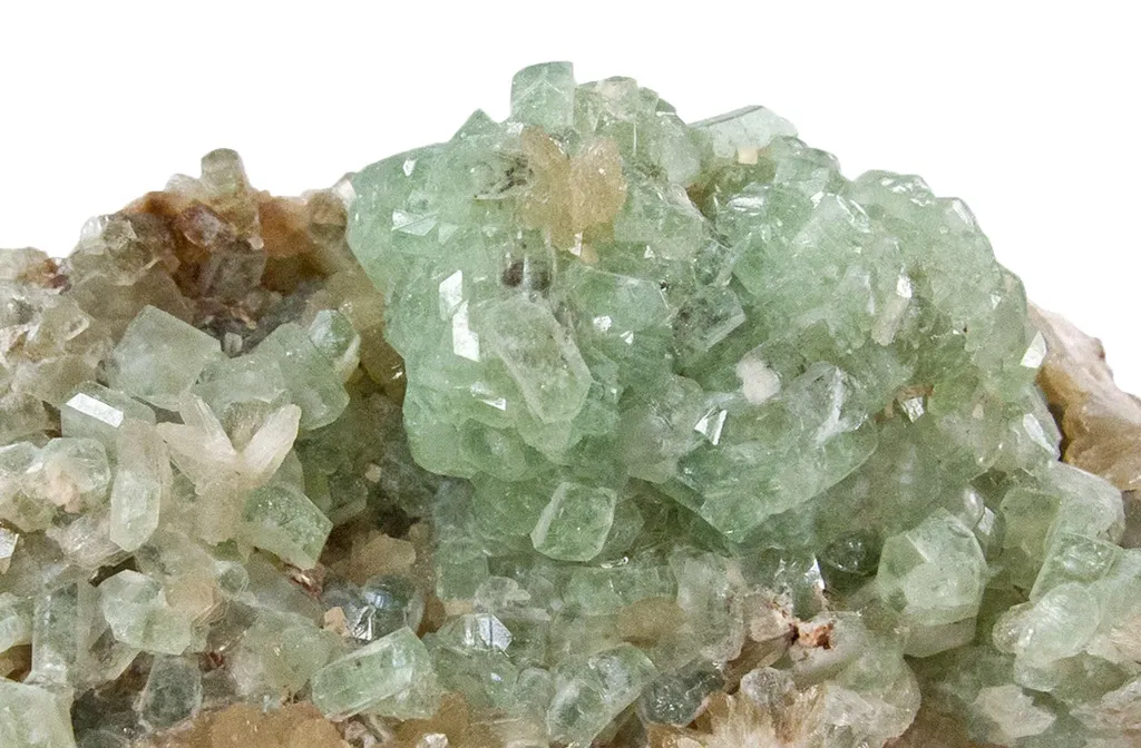 Apophyllite on Stilbite - image 2