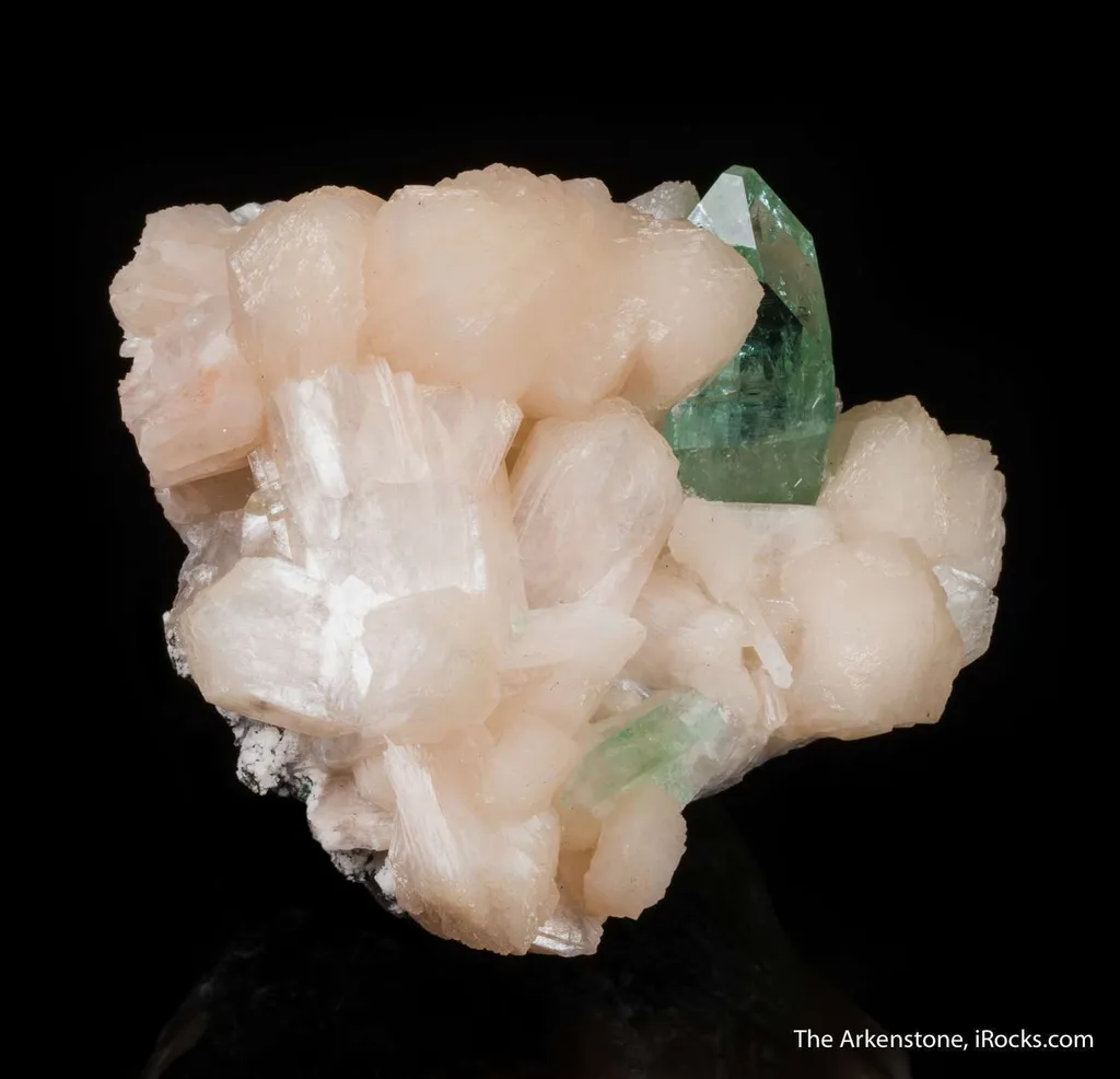 Apophyllite on Stilbite - image 9