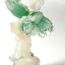 Apophyllite on Stilbite Stalactite - image 2