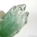 Apophyllite on Stilbite Stalactite - image 3