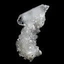 Apophyllite Pointed Big Crystal on MM Quartz Natural Mineral Specimen - image 2