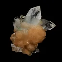 Apophyllite Pointed with Stilbite Natural Mineral Specimen - image 2