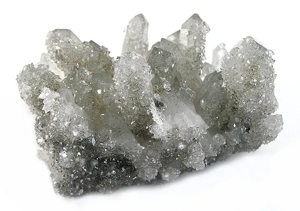 Apophyllite, Quartz image