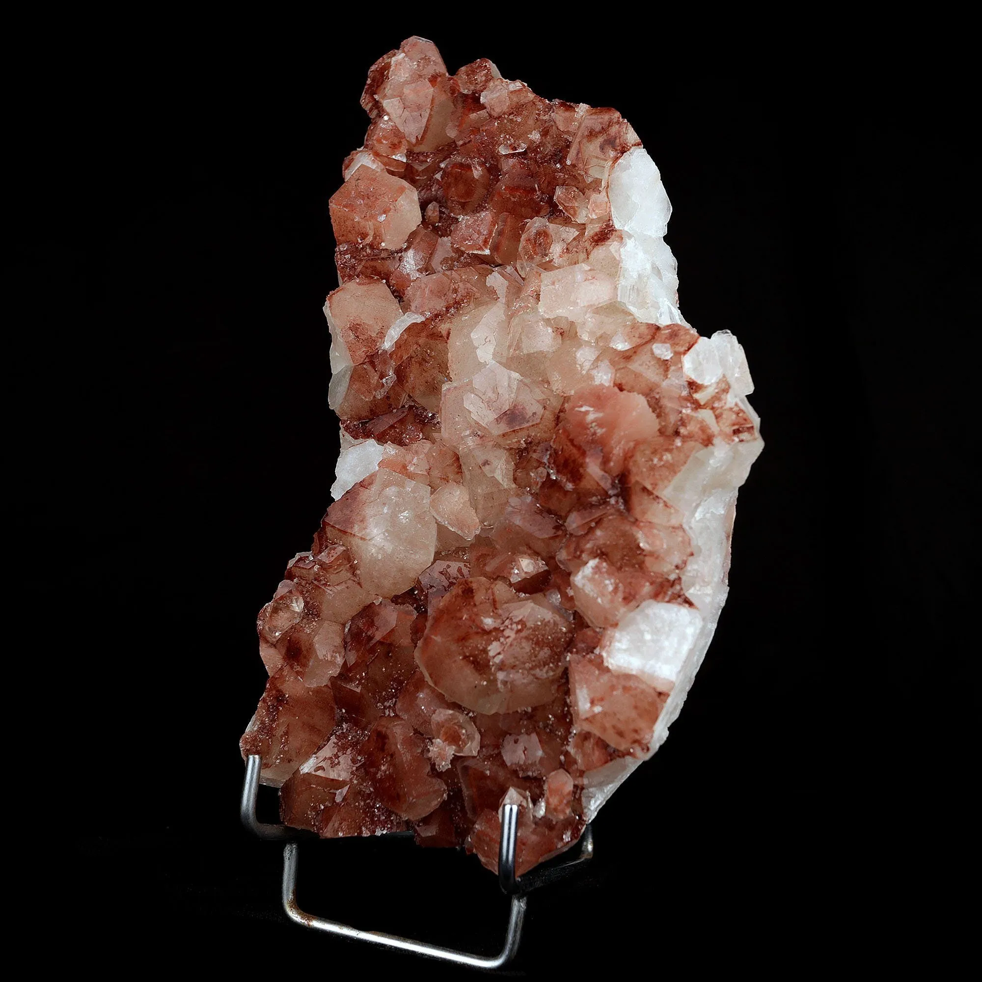 Apophyllite red cluster Natural Mineral Specimen - image 2