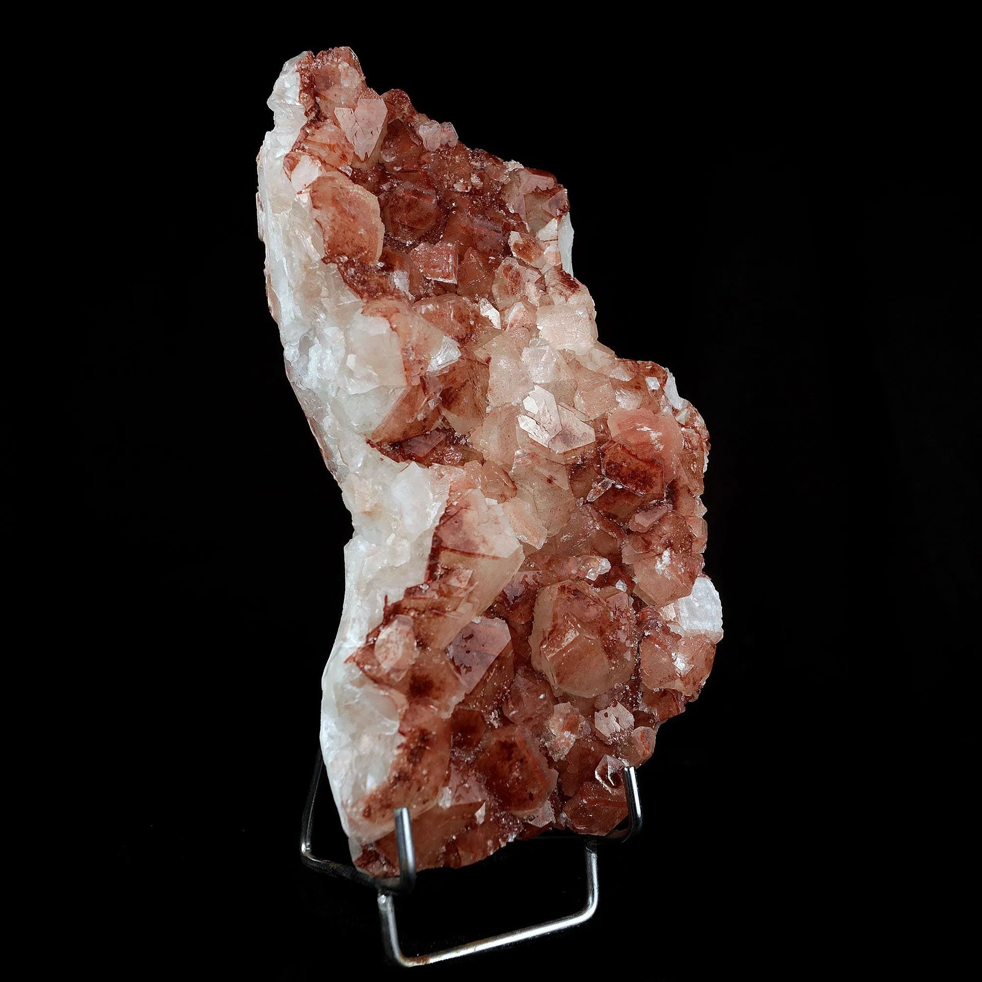 Apophyllite red cluster Natural Mineral Specimen - image 3