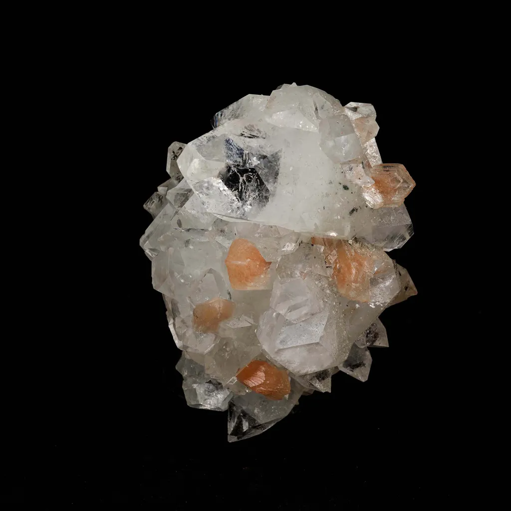 Apophyllite Sparkling with Stilbite Natural Mineral Specimen - image 2
