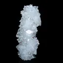 Apophyllite Stalactite with Brown Heulandite Natural mineral Specimen - image 3