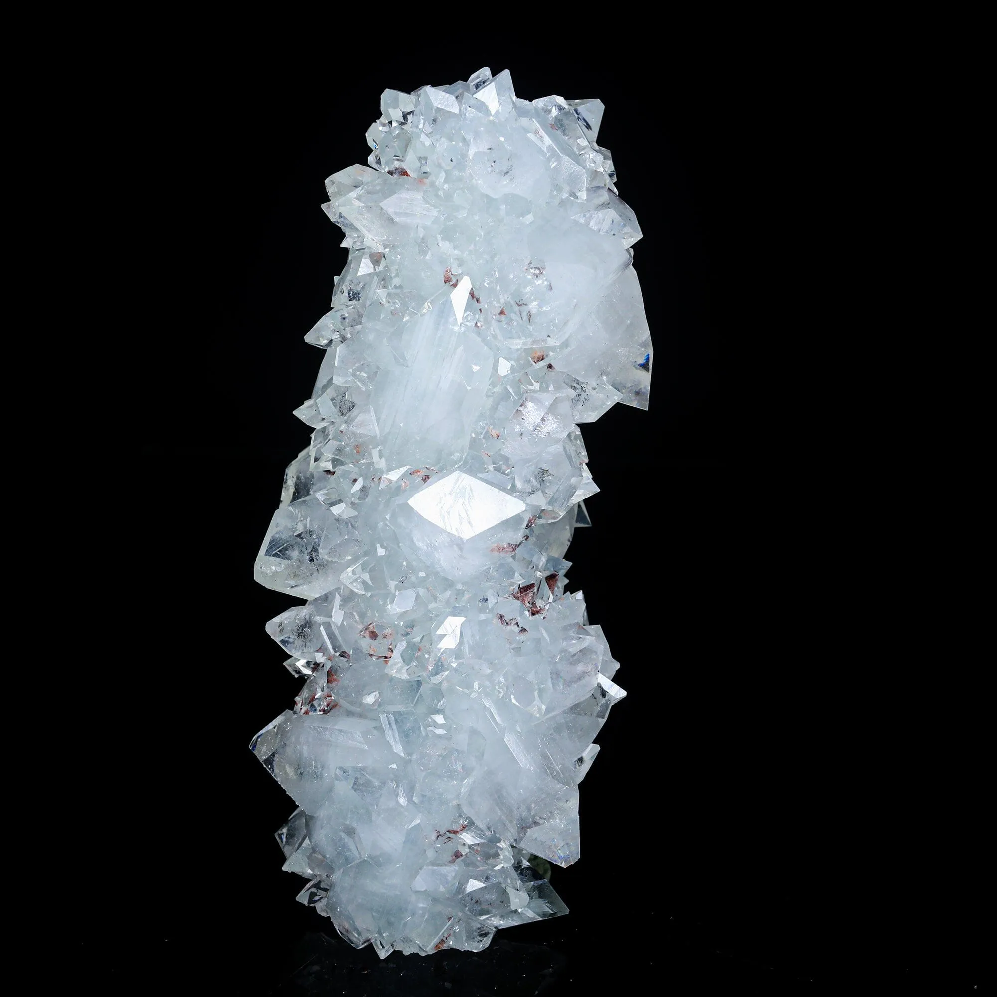 Apophyllite Stalactite with Brown Heulandite Natural mineral Specimen - image 3