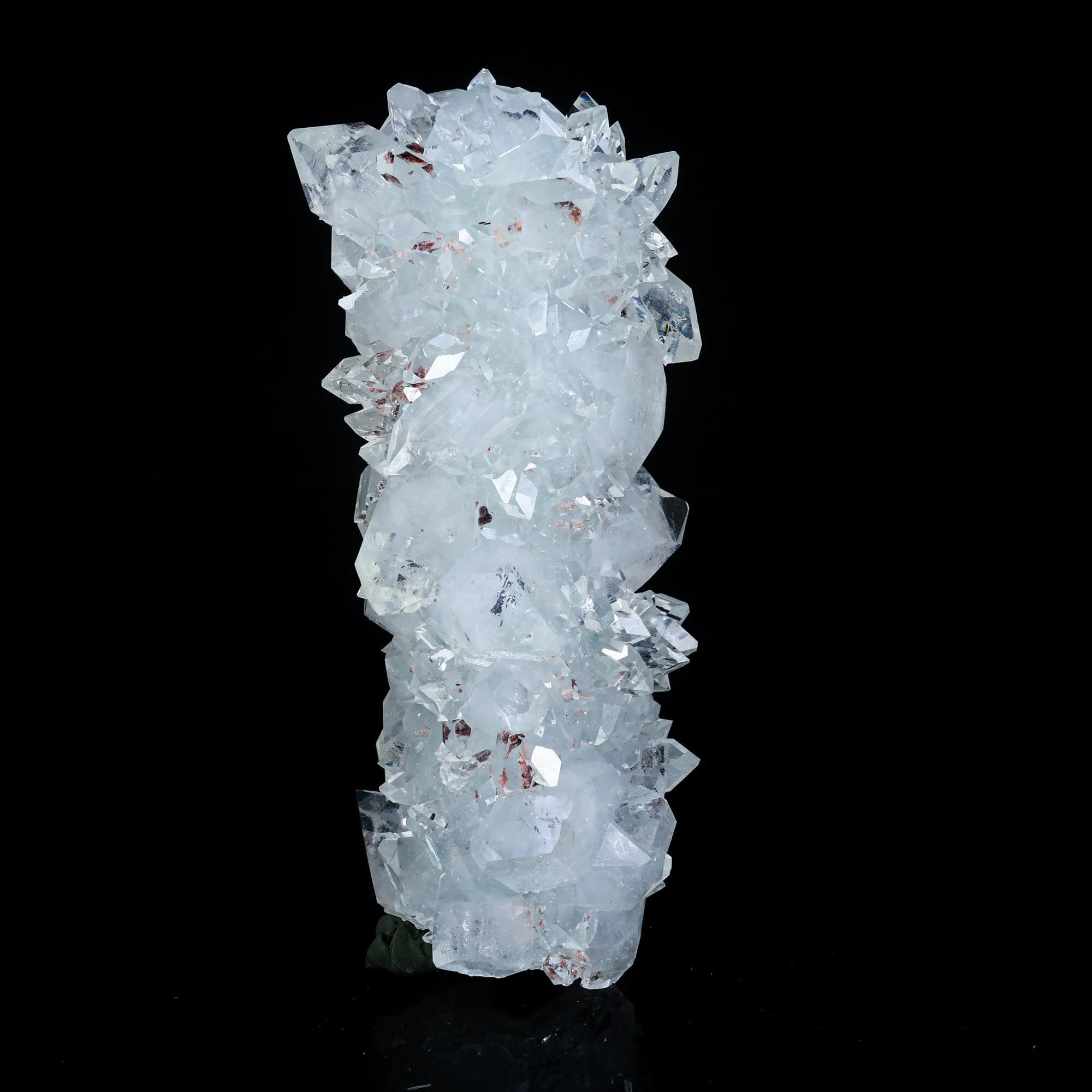 Apophyllite Stalactite with Brown Heulandite Natural mineral Specimen - image 2