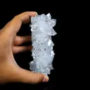 Apophyllite Stalactite with Brown Heulandite Natural mineral Specimen - image 4