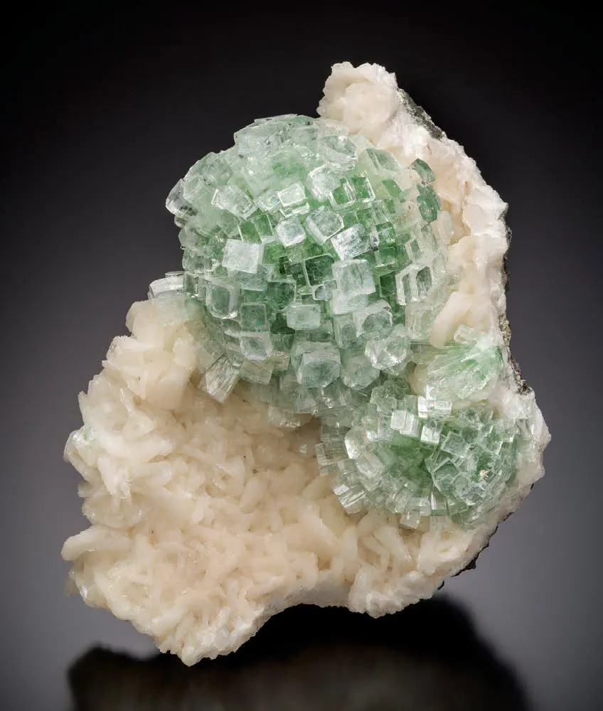Apophyllite, Stilbite image