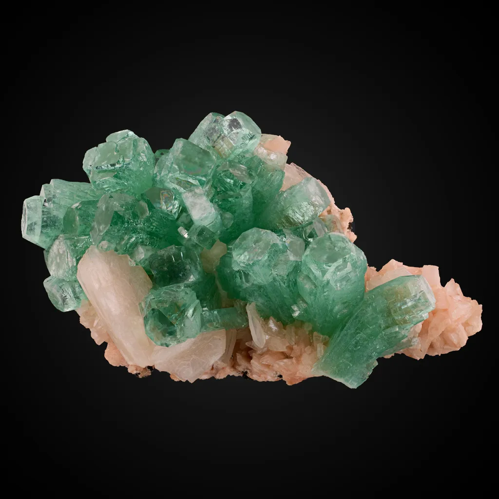 Apophyllite, Stilbite image