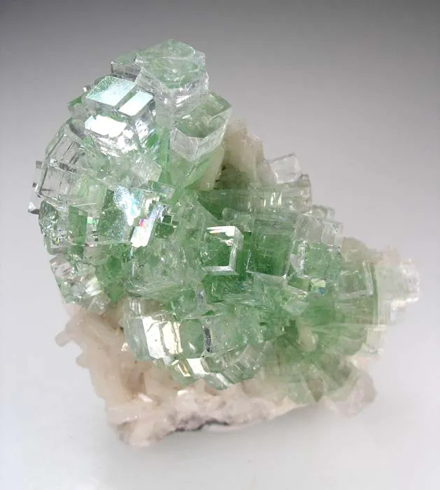 Apophyllite, Stilbite image