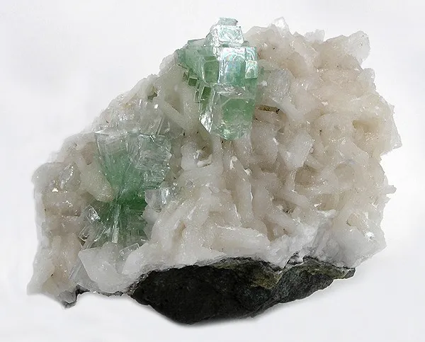 Apophyllite, Stilbite image