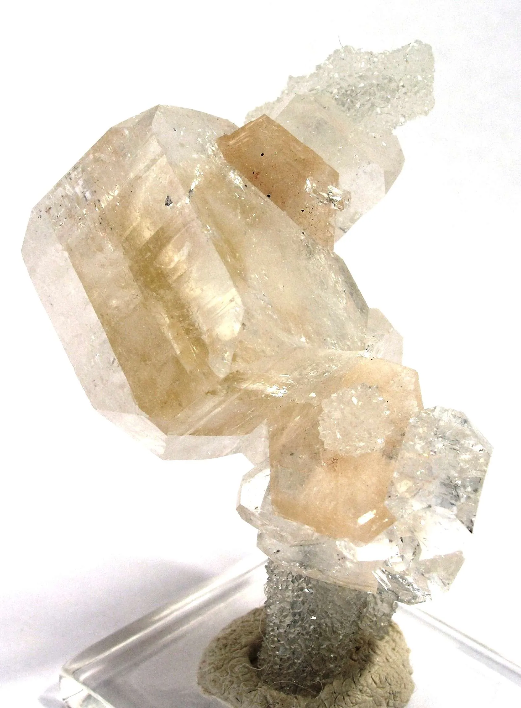 Apophyllite, Stilbite, and Chalcedony - image 5
