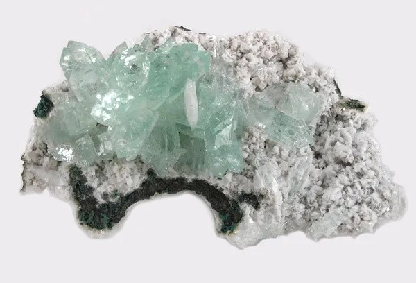 Apophyllite, Stilbite image