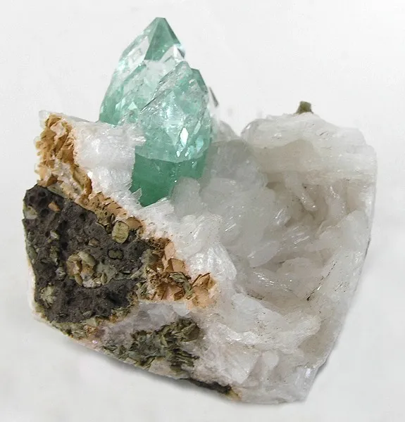 Apophyllite, Stilbite image