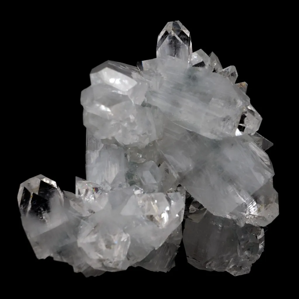 Apophyllite Terminated Sparkling Crystal Natural Mineral Specimen image