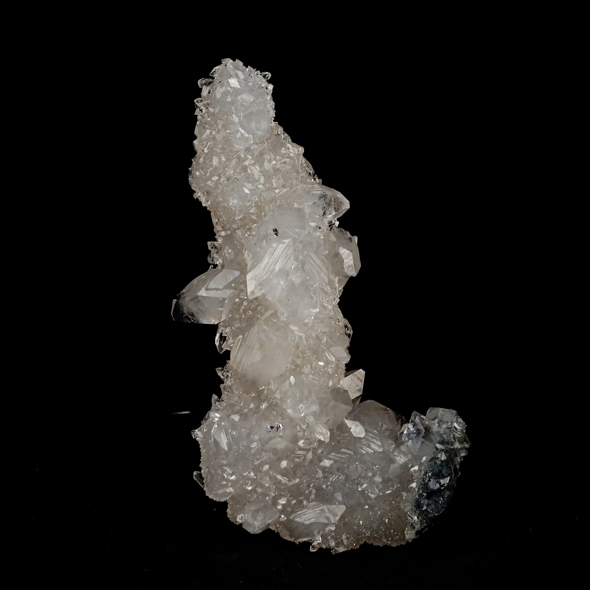 Apophyllite tower with MM Quartz Natural Mineral Specimen - image 2