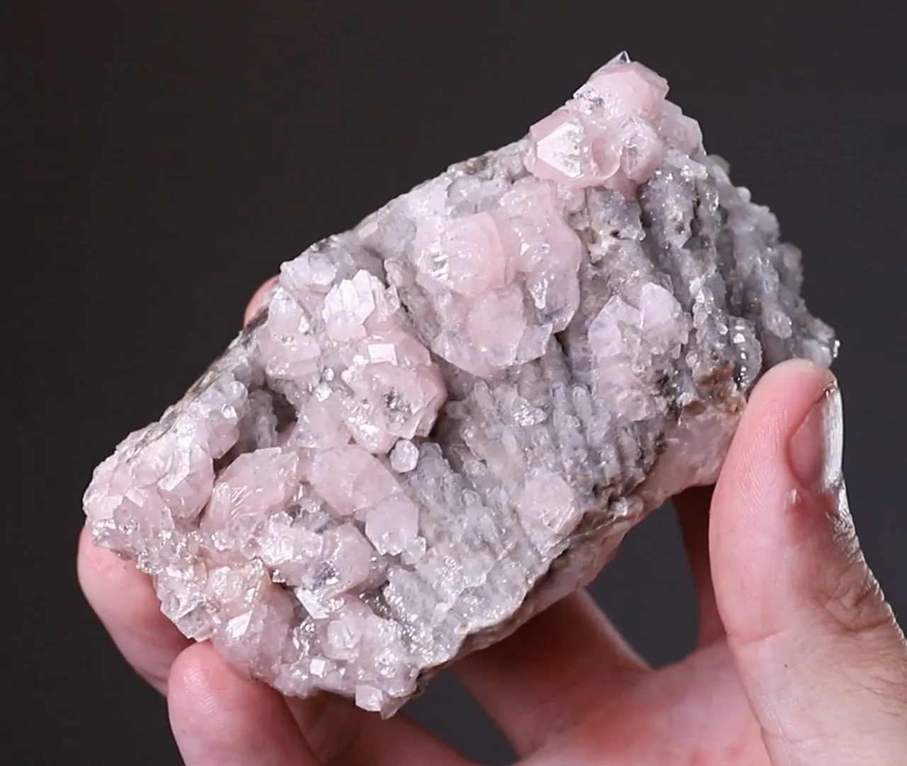 Apophyllite with Calcite - image 2