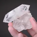 Apophyllite with Calcite and Stilbite - image 2