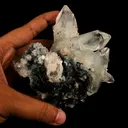 Apophyllite with Chalcedony Natural Mineral Specimen - image 5