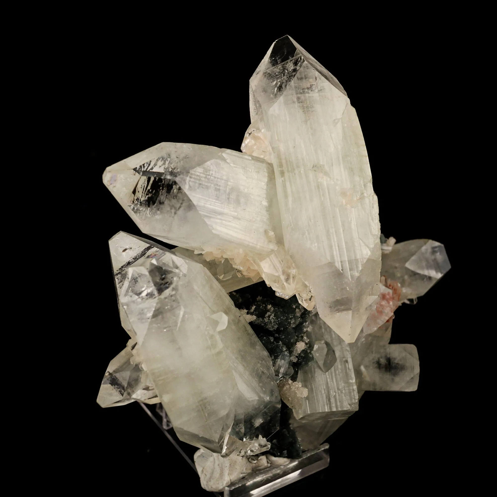 Apophyllite with Chalcedony Natural Mineral Specimen - image 3