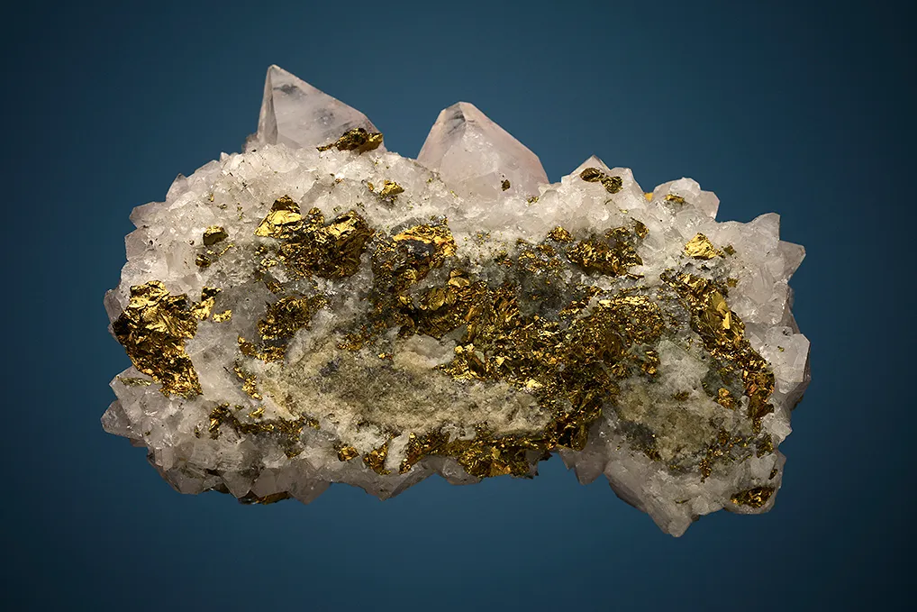 Apophyllite with Chalcopyrite - image 4