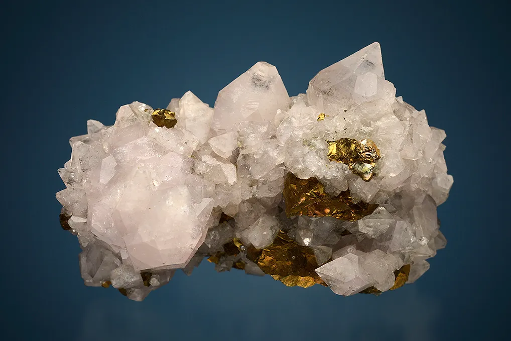 Apophyllite with Chalcopyrite - image 3