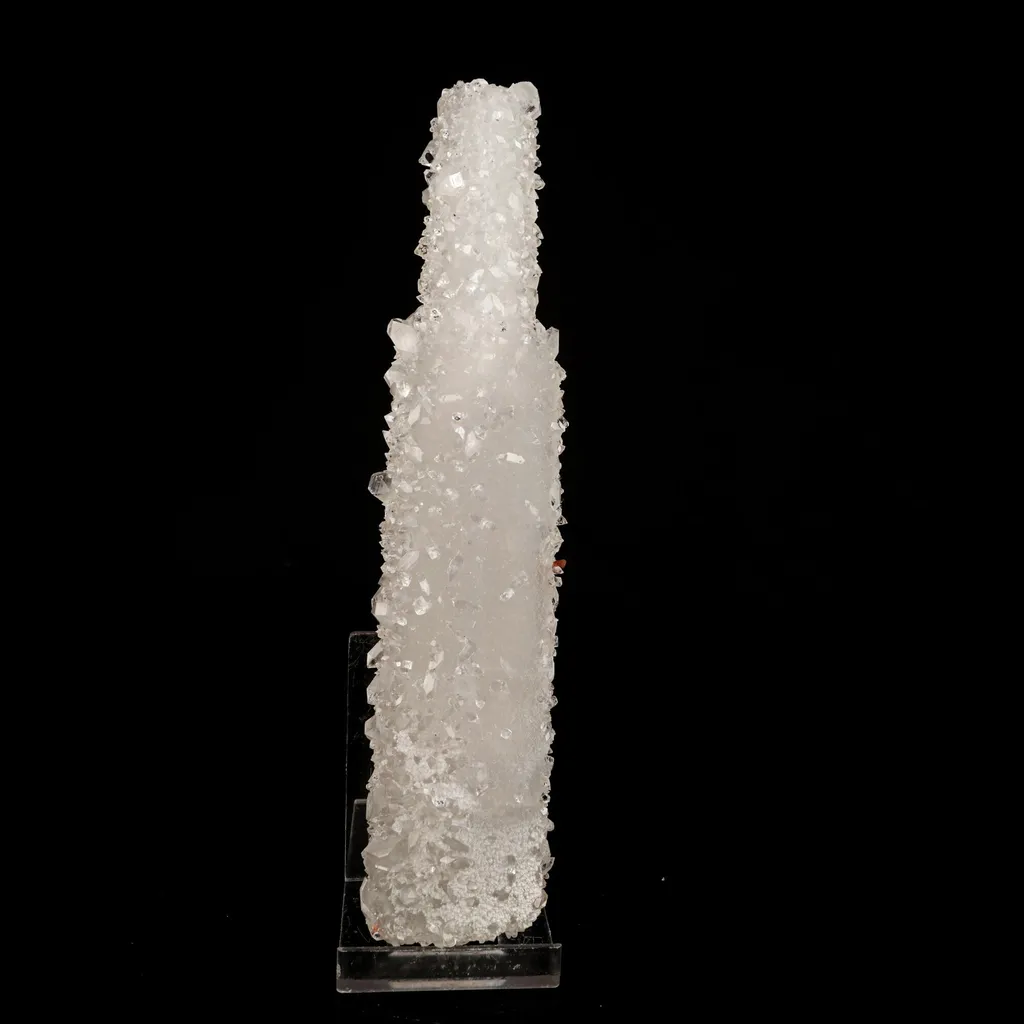 Apophyllite with Coated Calcite (Bat Shape) Natural Mineral Specimen - image 5