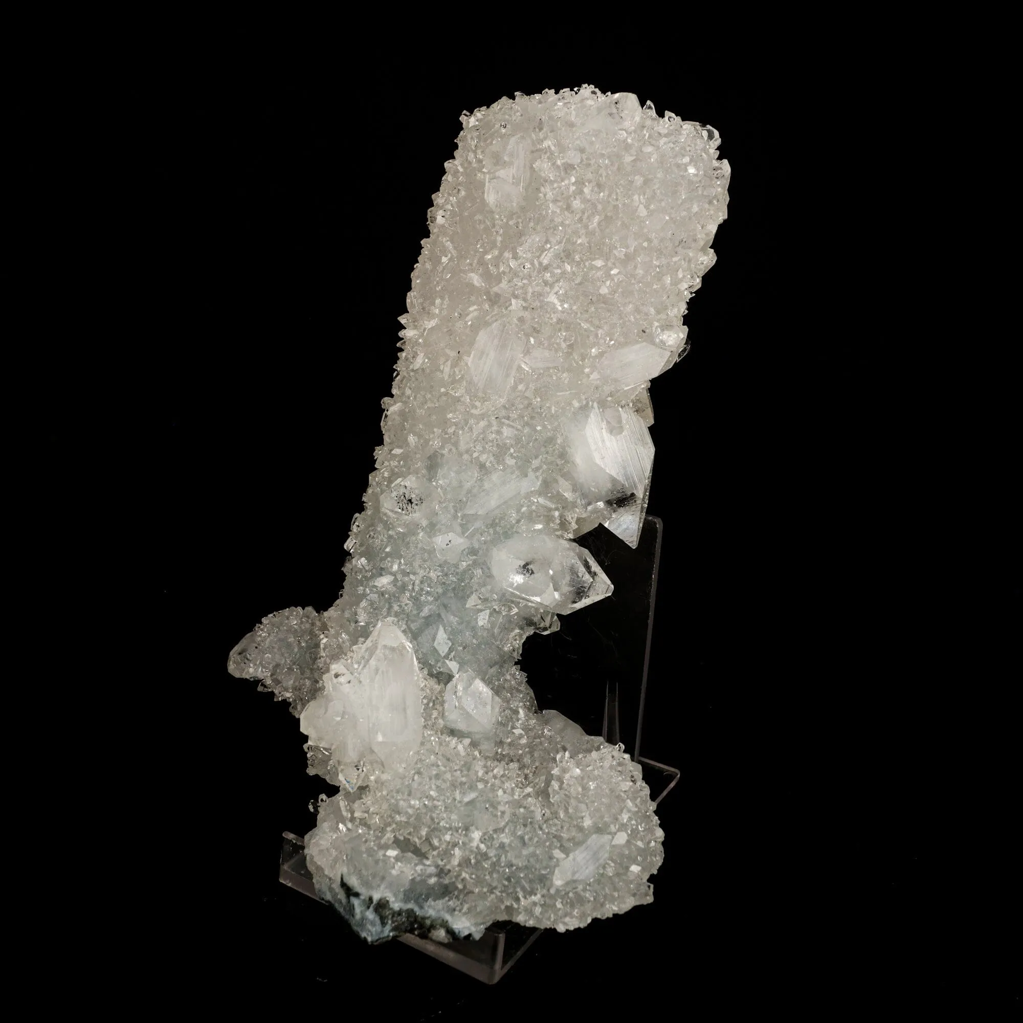 Apophyllite with Coated Calcite Natural Mineral Specimen - image 2