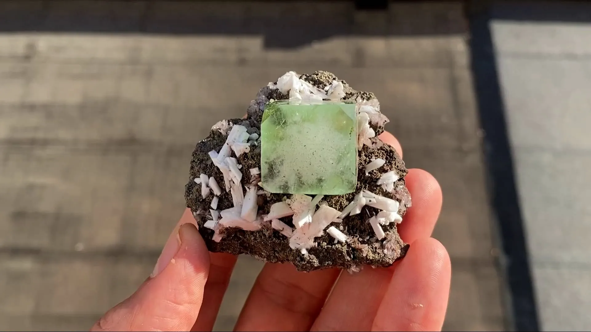 Apophyllite with Laumontite - image 5