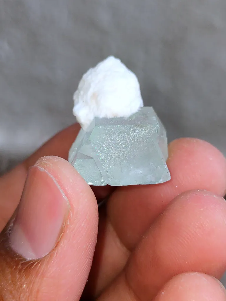 Apophyllite with Okenite. Available for sale. - image 3