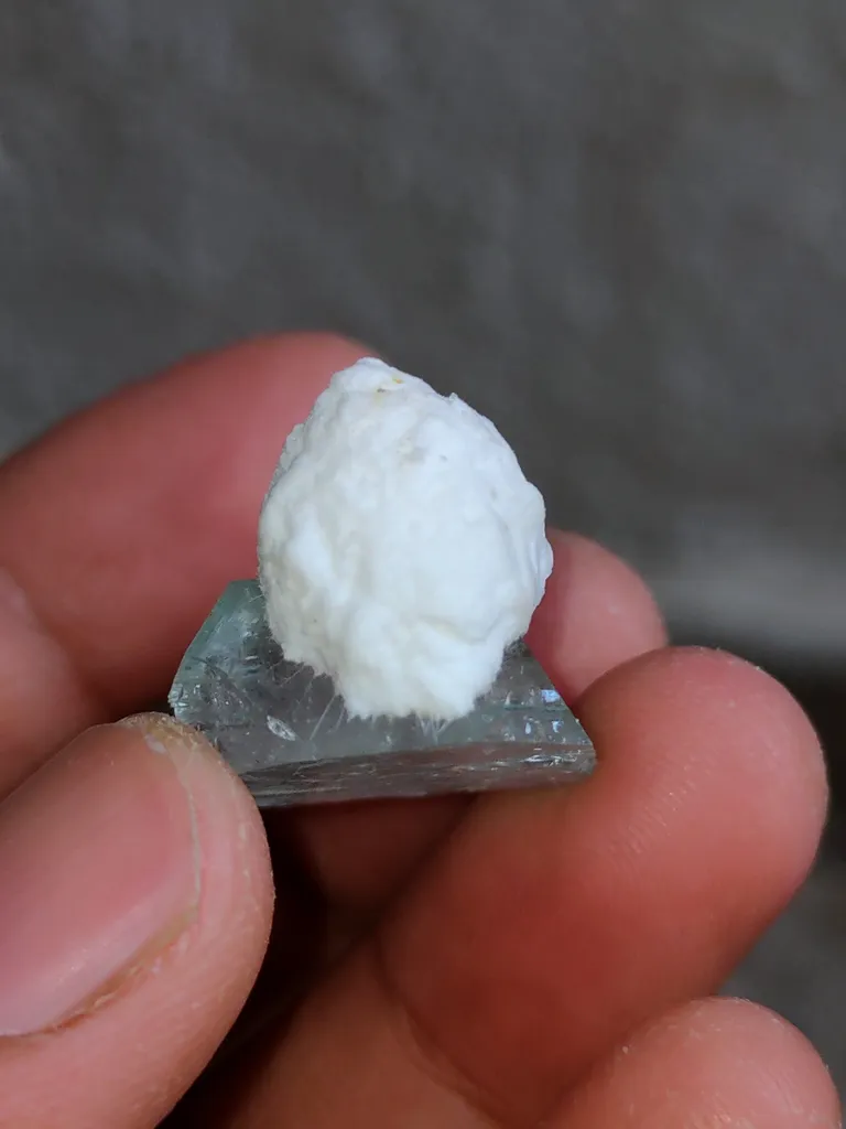 Apophyllite with Okenite. Available for sale. - image 6