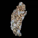 Apophyllite with Okenite Balls Natural Mineral Specimen - image 2